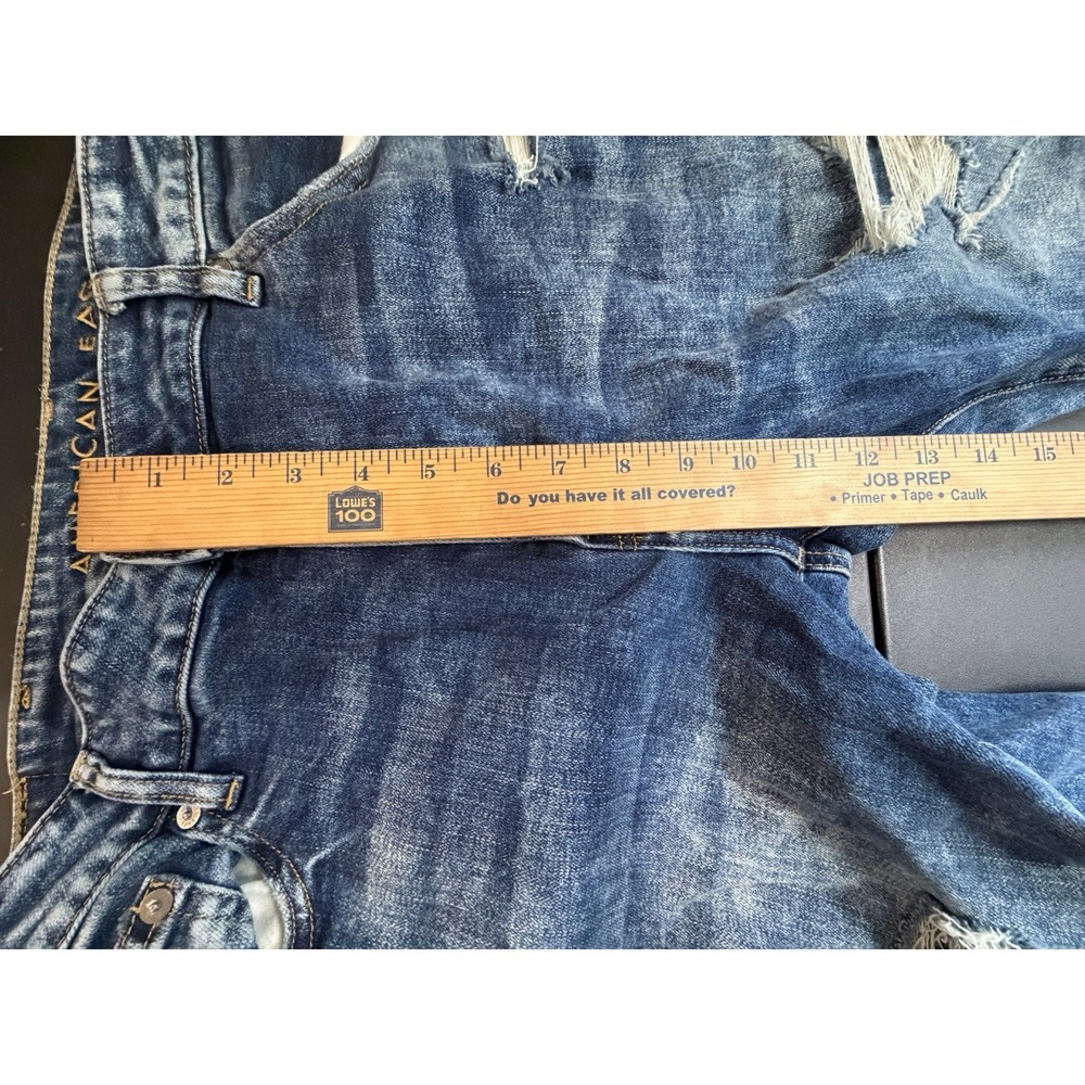 American Eagle Mens Jeans Flex Slim Destroyed 38x32 - Picture 16 of 16